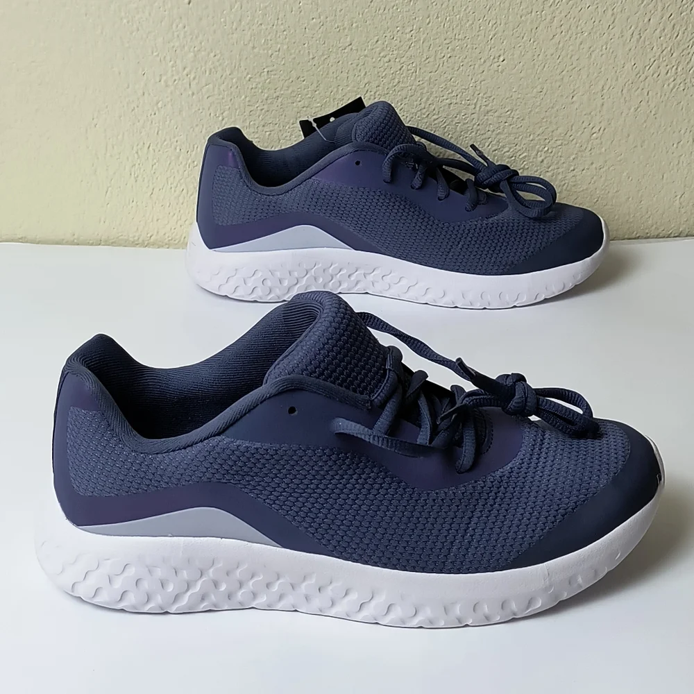 Women's Athletic Shoes Purple Size 8.5 Memory Foam Light Weight - Picture 2 of 9